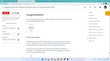 [NEW] - Migrating a Monolithic Website to Microservices on Google Kubernetes Engine - [GSP699]