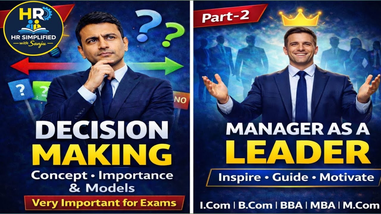 Decision Making – Concept, Importance & Models | Manager as a Leader