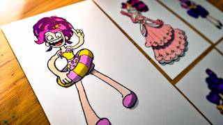 Drawing Lilly Love Braids |PART01 | relaxing character drawing