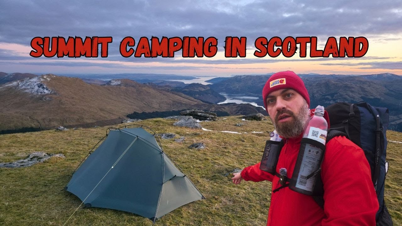 Summit Wild Camping in Scotland