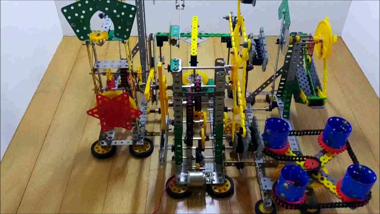 과학상자로 만든 놀이동산 (Amusement Park Made By Science Box) - Youtube