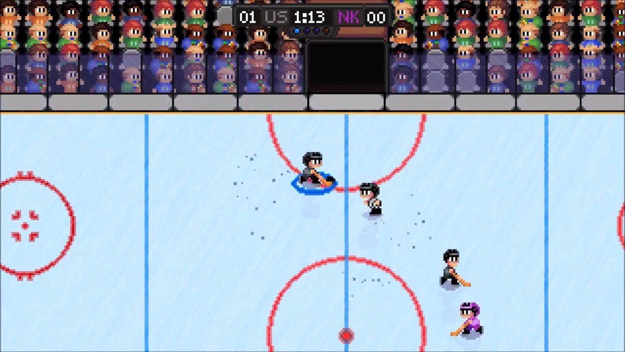 Super Blood Hockey -- USA vs North Korea.