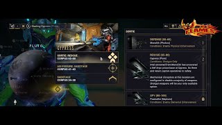 Warframe Cypress (Pluto) Mission Rescue level 65-80