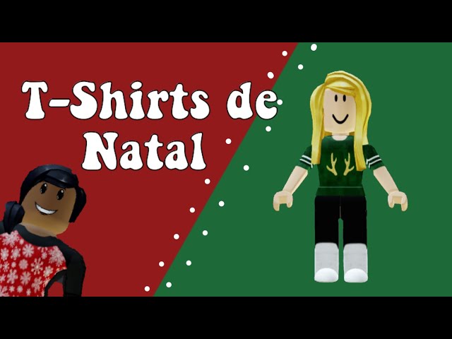 T-SHIRTS DE NATAL!, Roblox