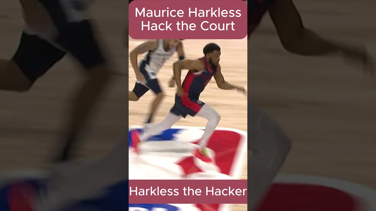 Maurice Harkless Hack the Court | Harkless the Hacker