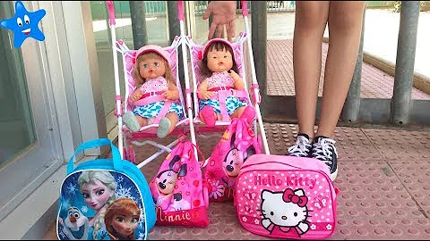 Vuelta al cole! Estrenan mochila y bolsa de aseo F...