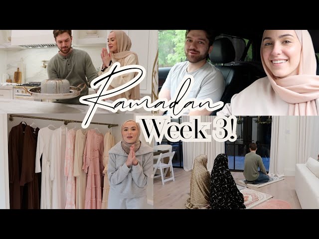Ramadan Week 3 Vlog! Cooking with my Husband, Family Dinners, Catching up