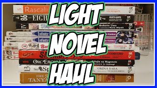 Light Novel Haul | I Bought Some Books