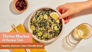 AI Generated Salmon Rice Noodle Bowl Recipe by Thrive Market 435 views 4 months ago 3 minutes, 27 seconds