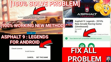 How To Download Asphalt 9 Legends In Android || [100% WORKING NEW METHOD] || FIX ALL PROBLEM
