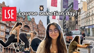 Choose my LSE postgraduate modules/courses with me! | Day in my life in London Vlog! 🎏