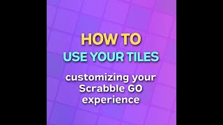 Scrabble GO - How to customize your tiles screenshot 5