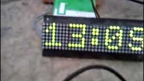 Avr Led message