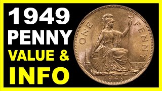 1949 UK Penny - What s it Worth