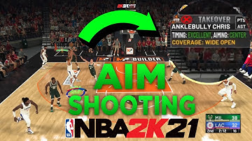 HOW TO AIM YOUR SHOT IN NBA 2K21! SHOOTING WITH RIGHT STICK TIPS + TRICKS! NBA 2K21 DEMO GAMEPLAY!