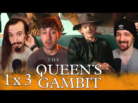 The Queen's Gambit 1x3 Reaction!! "Doubled Pawns"