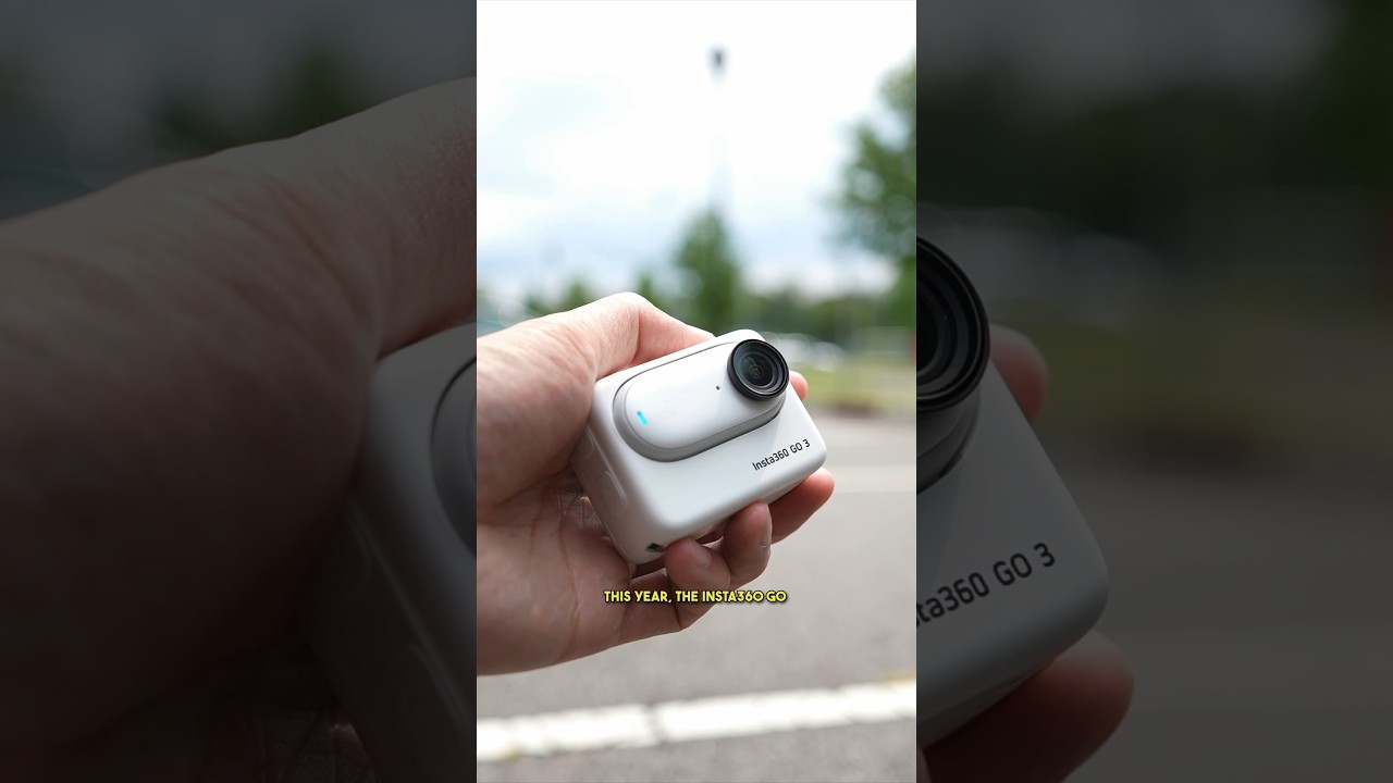 The World's Smallest Action Camera @insta360_official #insta360go3