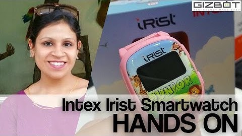 Intex Irist Smartwatch HANDS ON
