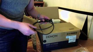 Denon DBT-1713UD unboxing