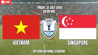 🔴LIVE COMMENTARY VIETNAM VS SINGAPORE | ASEAN CUP 2026 | REACTION