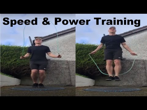 Jump Rope (EXPLOSIVE) Speed and Power Training: TRIPLE UNDER-DOUBLE UNDER SEQUENCE