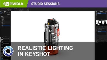 KeyShot: Create Realistic Lighting With HDRI | NVIDIA Studio Sessions