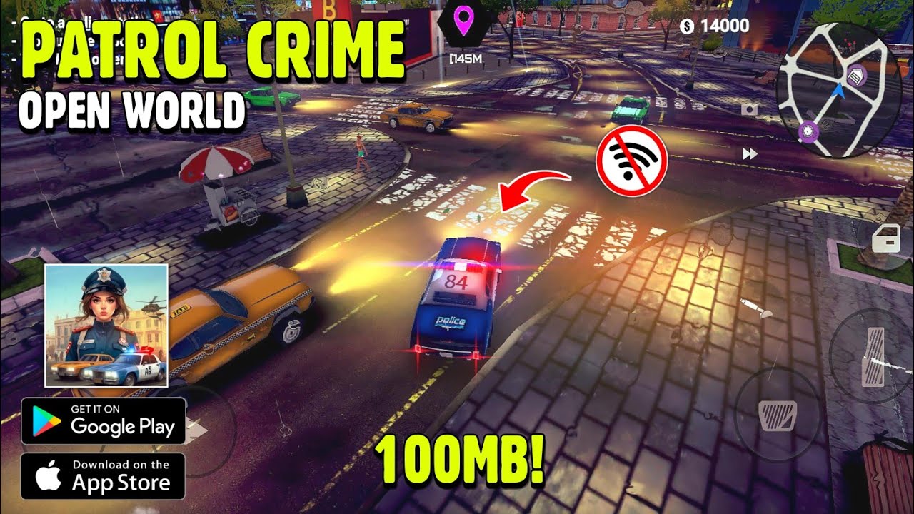 RELEASE ! Game Open World Offline Di Android Terbaru 2025 | Menjadi Polisi !