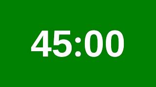 45 Minute Timer - 2700 Second Countdown