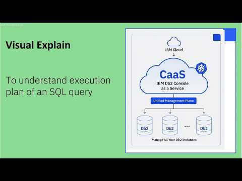 Db2 CaaS 03 SQL Workbench – Visual Explain