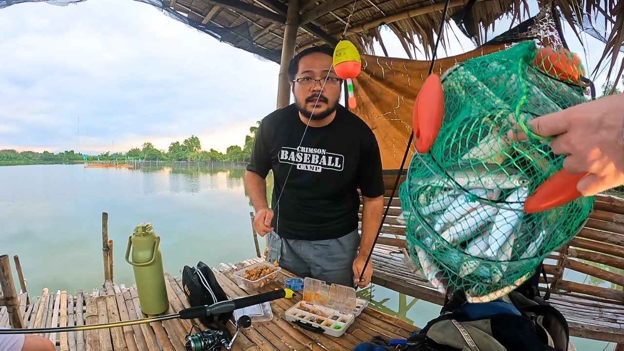 Catch and Cook | Bangus (Milkfish) Fishing Near Manila🎣 Secret Bait & Setup