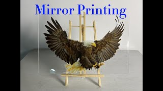 Mirror Effect Printing | VPJet4.0 Vertical Wall Printer