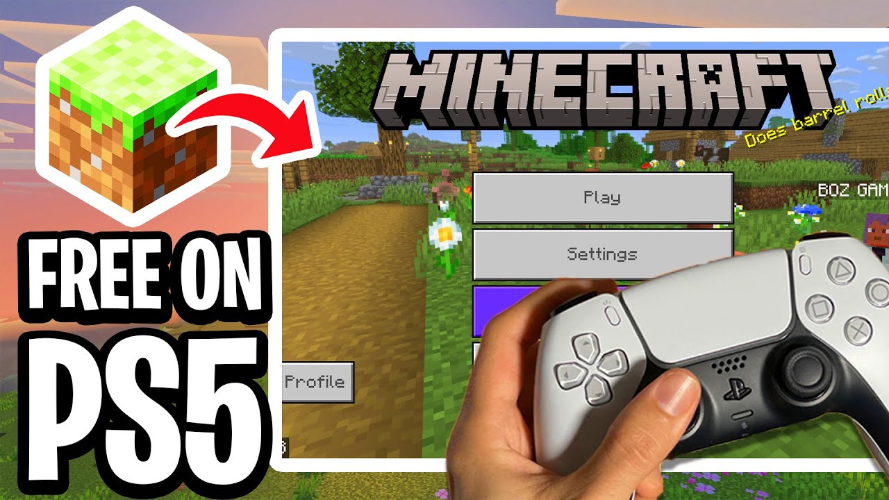 How To Download Minecraft For FREE On PS5 - Full Guide - YouTube