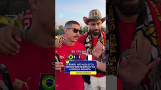 TORCEDORES MARROQUINOS AFIRMAM QUE A SELEÇÃO BRASILEIRA NÃO ASSUSTOU MARROCOS #shorts