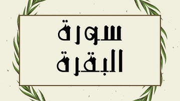 سورة البقرة كاملة للقارئ الشيخ توفيق الصايغ بدون اعلانات و بدقة عالية و صوت جميل ..توقف و ارح نفسك