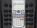 How to find the sum of n odd No by calculator