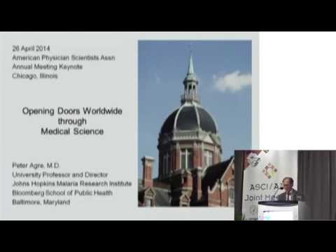 Opening Doors Worldwide Through Medical Science - Peter Agre ...