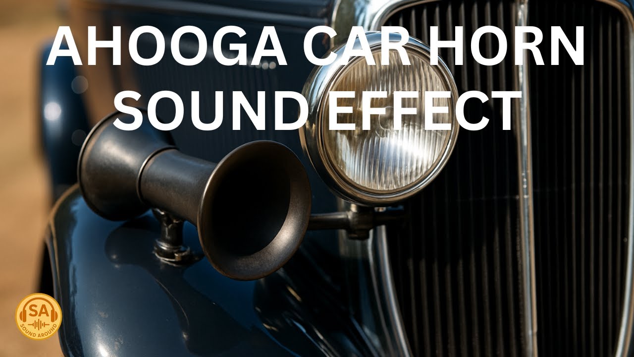 🔊 Old Car Ahooga Horn Sound Effect (Vintage Car Horn)
