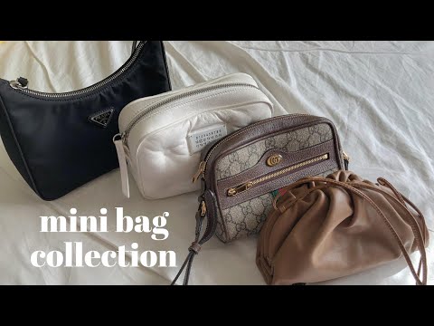 MY MINI BAG COLLECTION -- gucci, prada, bottega veneta & maison margiela