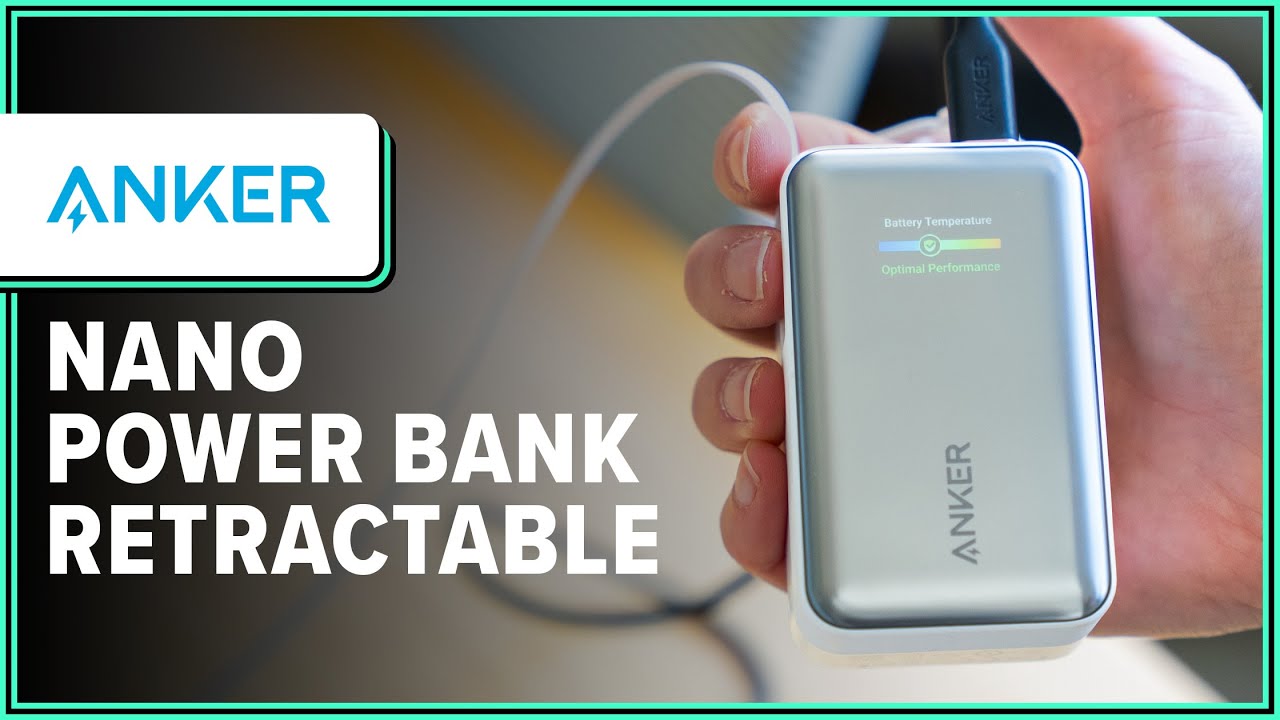 Anker Nano Power Bank (10K 45W Built-In Retractable USB-C Cable) Review (1  Month of Use)