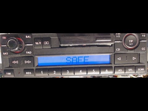 25.03.2018 Altes gebrauchtes Autoradio SAFE Code unbekannt, was nun? Ein kurzer Rundgang