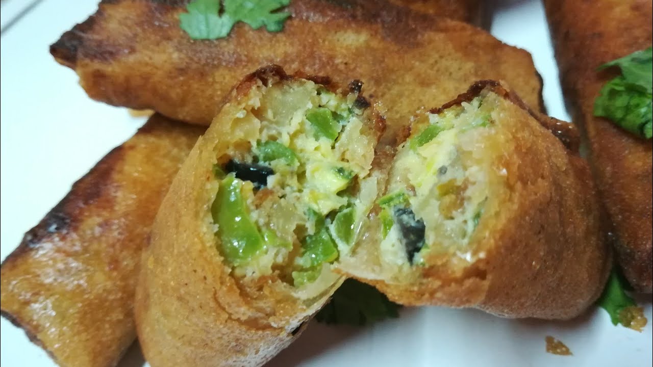 بوراك بالخضار شهي و رائع المذاق الهش و المقرمش