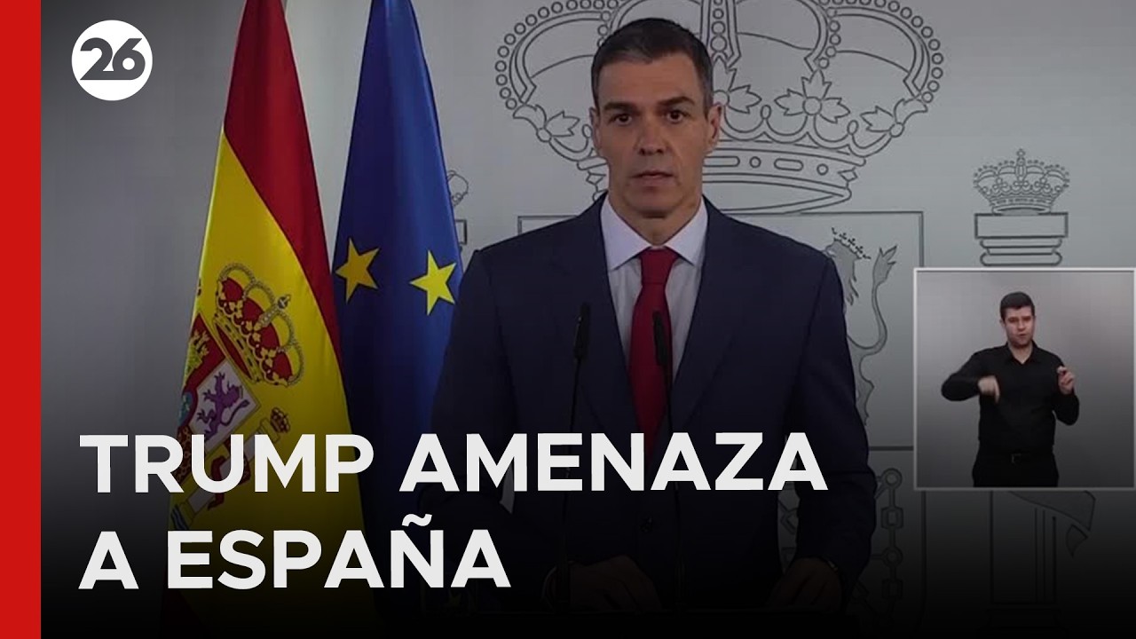 🚨 EN VIVO - BARCELONA | Amenaza comercial de Trump a España