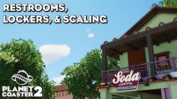 Entrance Plazas and Scale | A Realistic Park Tutorial Series | Planet Coaster 2