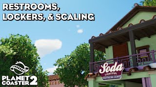 Celebrity Entrance Plazas and Scale | A Realistic Park Tutorial Series | Planet Coaster 2 Net Worth