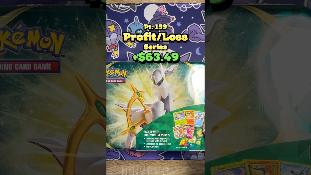 Channel Profit/Loss Series (Pt. 159) Arceus 2022 Spring Collector's Chest Pack Opening
