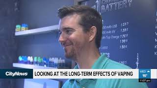 Looking at the long-term effects of vaping
