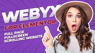 How to enable a classic horizontal scrolling effect on a website with Webyx for Elementor Pro part 3
