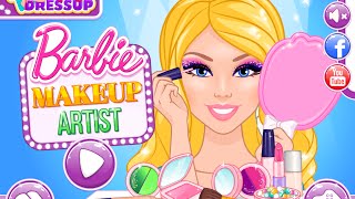 Barbie Video Game - Barbie Makeup Artist - Enjoydressup.com screenshot 2