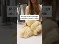 Making fake sourdough bread for a product video