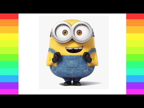 45 Desenhos do Minions para Colorir (Meu Malvado Favorito), desenhos  pintados do minions 